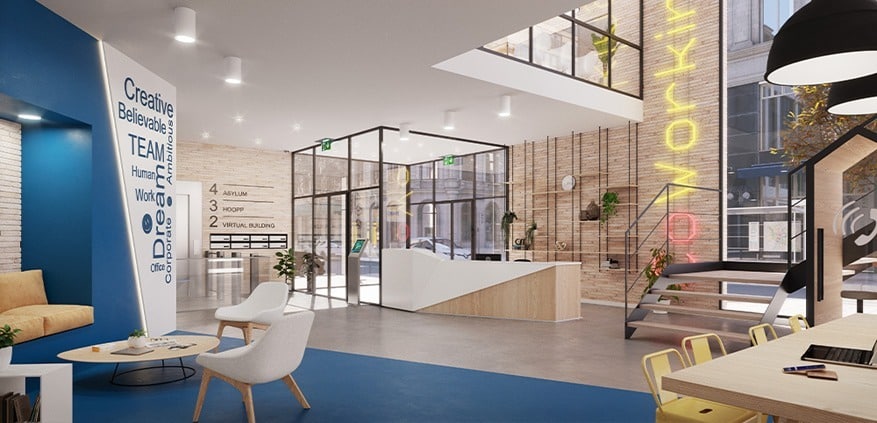 L’office Staging 3D : l’outil de projection 3D dédié à l’immobilier tertiaire.