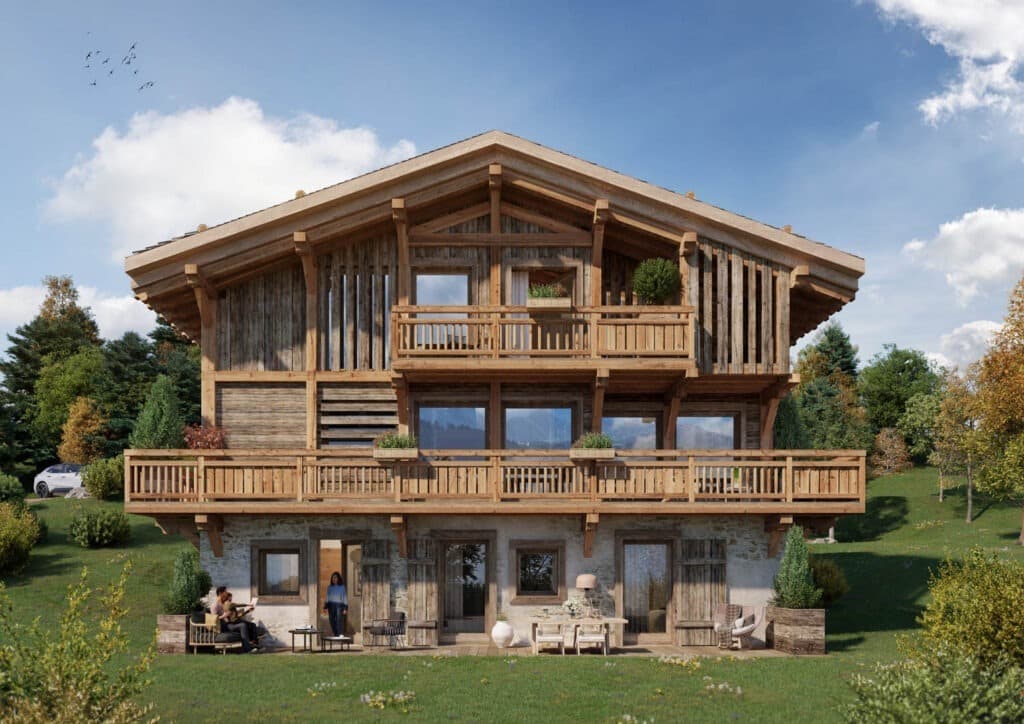 Les Pontets  CHALET MOSSAZ  