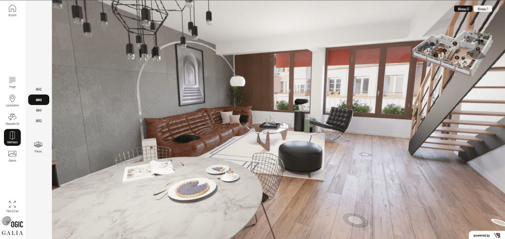 Visite virtuelle 3D libre : lumière sur N.19 PASSY, un projet d’exception signé OGIC