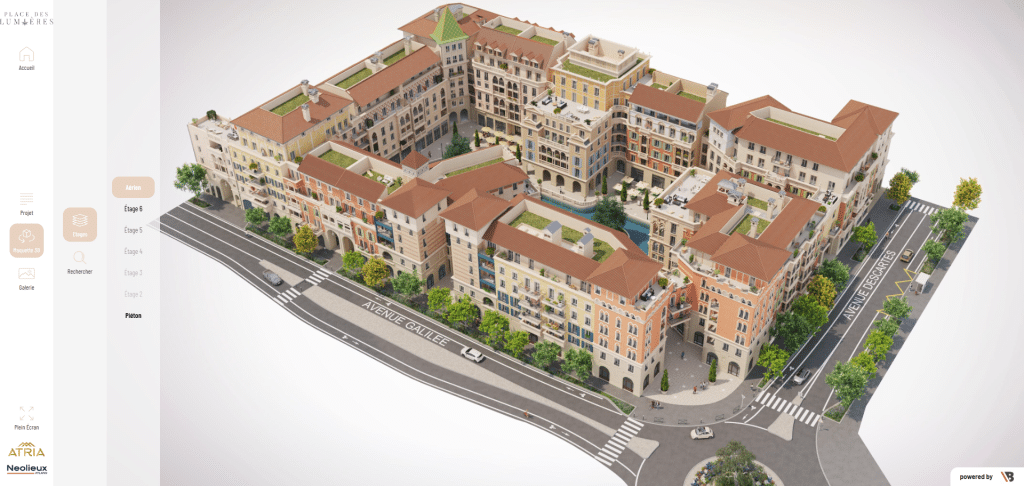 Maquette 3D orbitale immobilier : quels usages pour un programme neuf ?